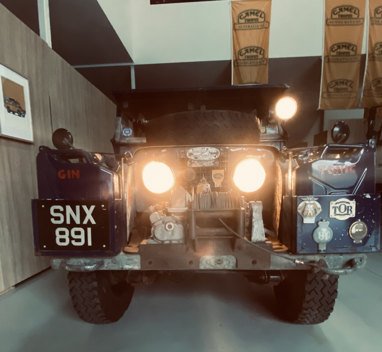 Oxford land rover, 1st overland, london to singapore